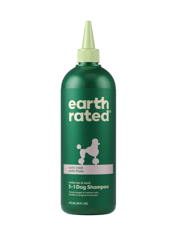 Earth Rated Curly Coat 3-in-1 Dog Shampoo