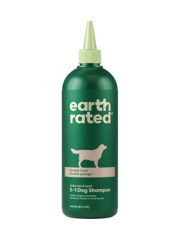 Earth Rated Double Coat 3-in-1 Dog Shampoo
