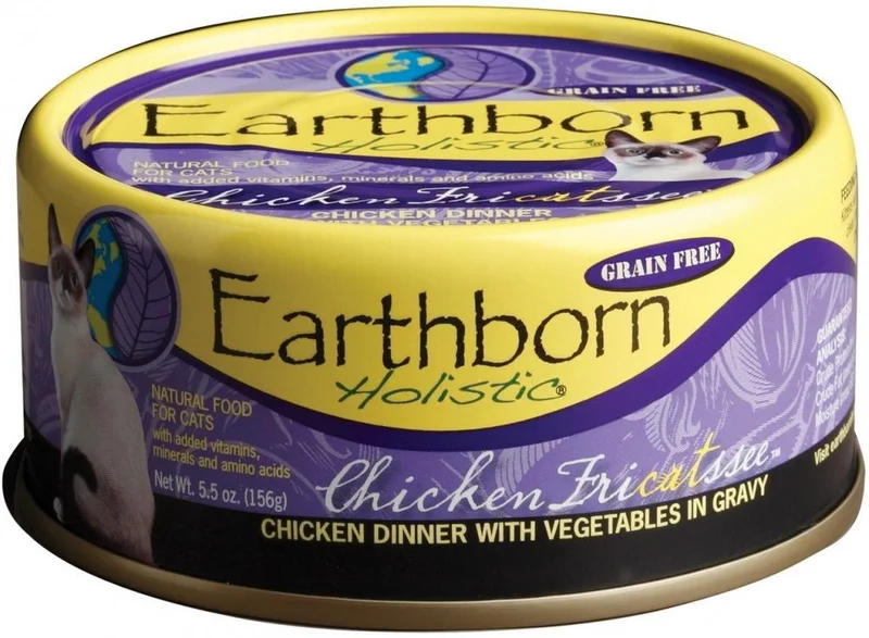 Earthborn Holistic Chicken Fricatssee Wet Cat Food