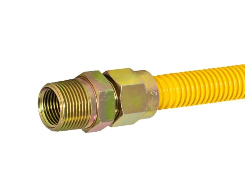 Eastman 5/8 in. OD ArmorBoost EFV Gas Connector - FIP x MIP