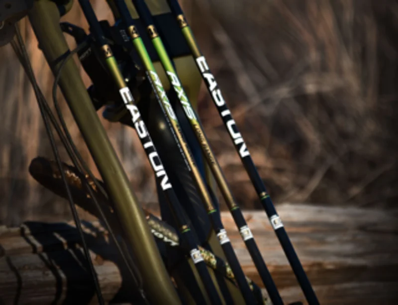Easton 4mm AXIS LONG RANGE FLETCHED (6 pack)