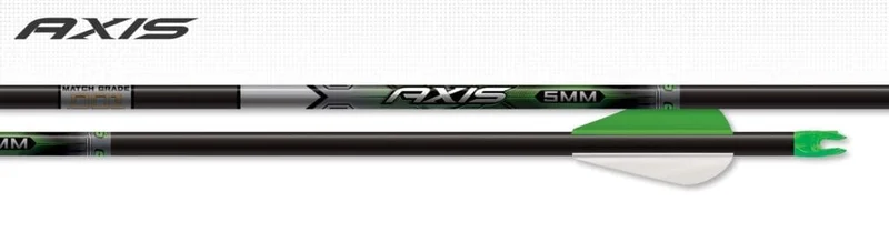 Easton AXIS 5MM FLETCHED 6-pack