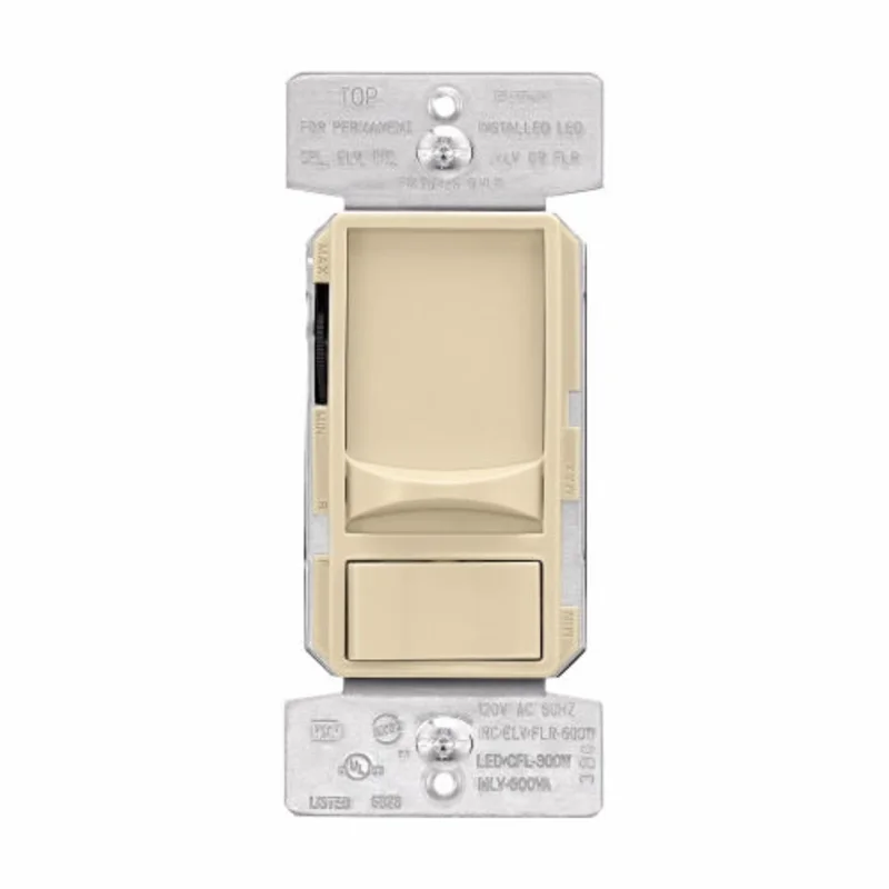 Eaton Cooper Wiring Slide Dimmer 277V, Ivory Ivory