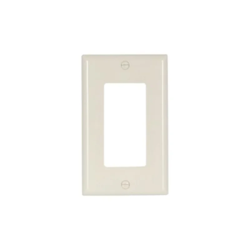Eaton Decorator / GFCI Wallplate Light almond