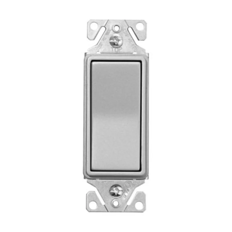 Eaton Decorator Switch 7501SG-BOX Silver granite
