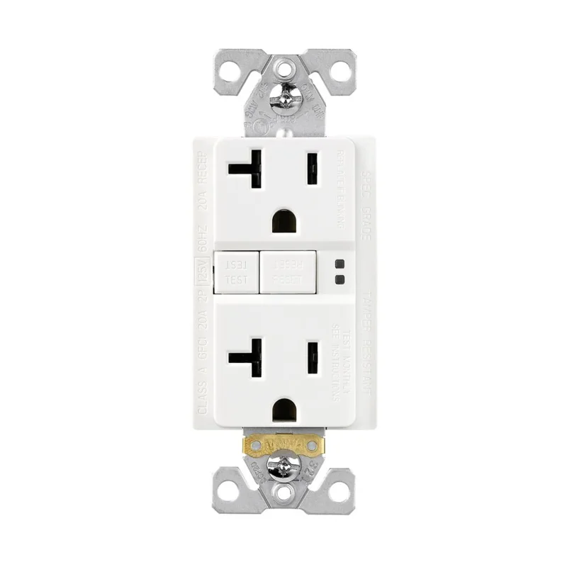 Eaton GFCI Receptacle TRGF20W 20A White