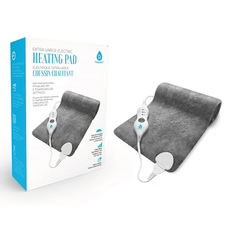 Electric Heating Pad GRAY