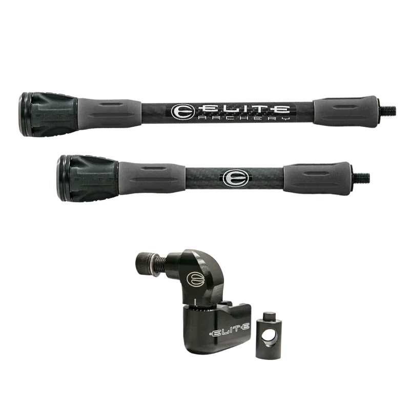 ELITE CARBON MICRO STABILIZER KIT 8/10" Black