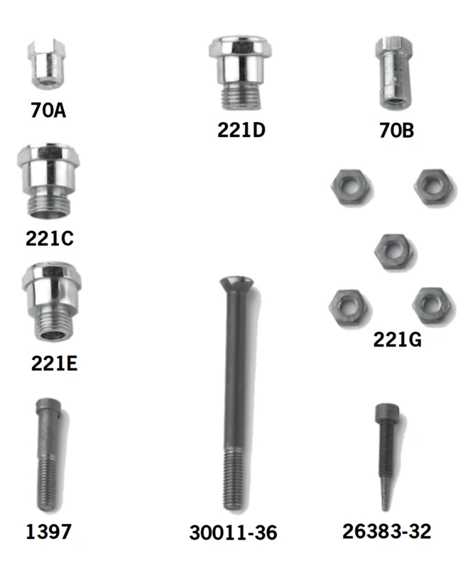 Engine Screws And Oil Pump Plugs And Hardware
