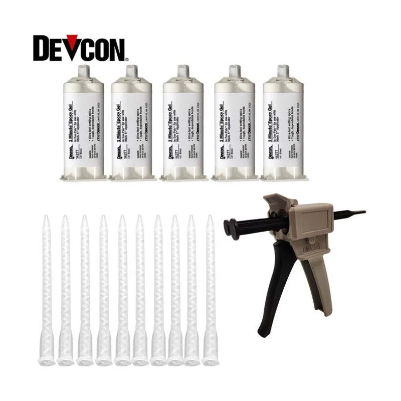 EOD Adhesive Kit - Devcon 1-Minute Epoxy 5-PackDispensing Kit - (14277)