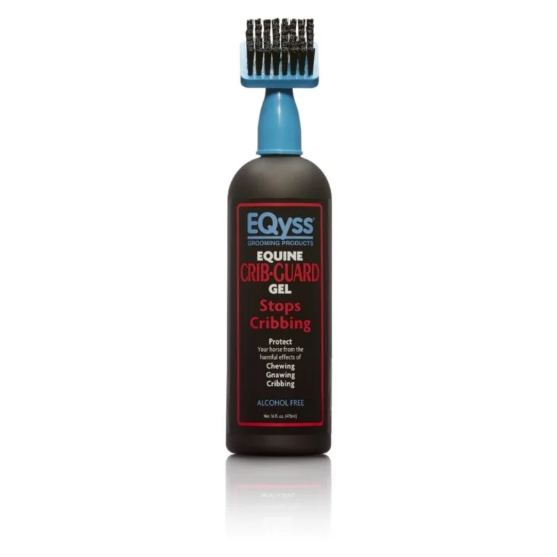 EQyss Crib-Guard Equine Gel with Brush applicator  ANTI-CHEWING and CRIBBING