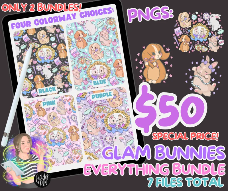 EVERYTHING BUNDLE "Glam Bunnies" [ONLY 2 AVAILABLE]