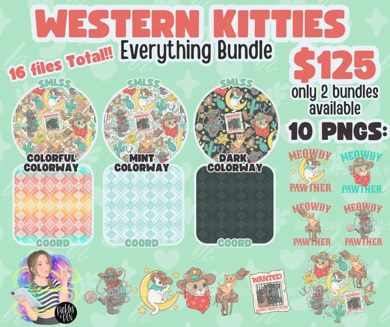 EVERYTHING BUNDLE "Western Kitties" [ONLY 2 AVAILABLE]
