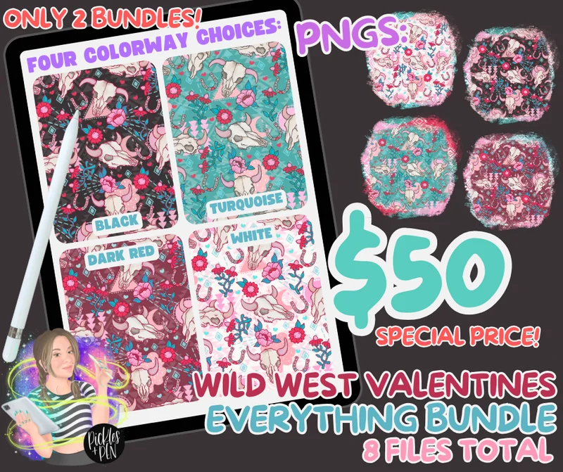 EVERYTHING BUNDLE "Wild West Valentines" [ONLY 2 AVAILABLE]