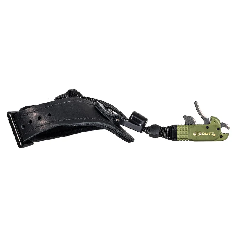 EXECUTE V2 Black Leather Buckle / Midnight Cerakote