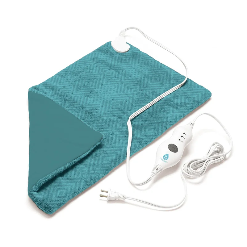 Extra Extra Large Electric Heating Pad Checkers Pattern