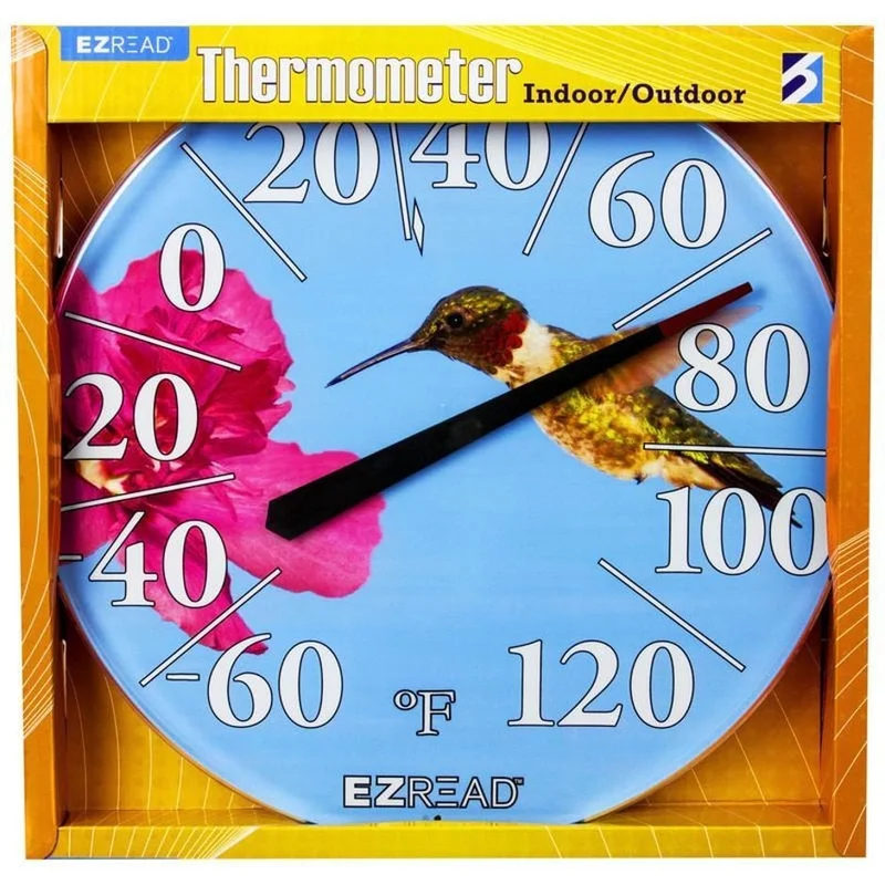 EZREAD DIAL THERMOMETER HUMMINGBIRD HUMMINGBIRD