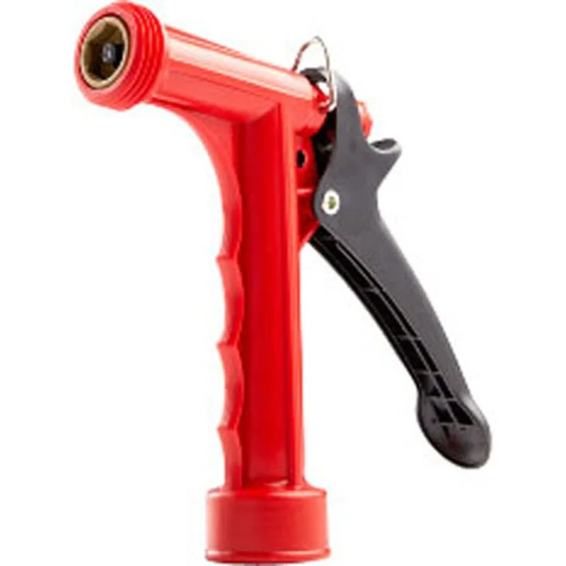 FARM NOZZLE WITH PISTOL GRIP RED
