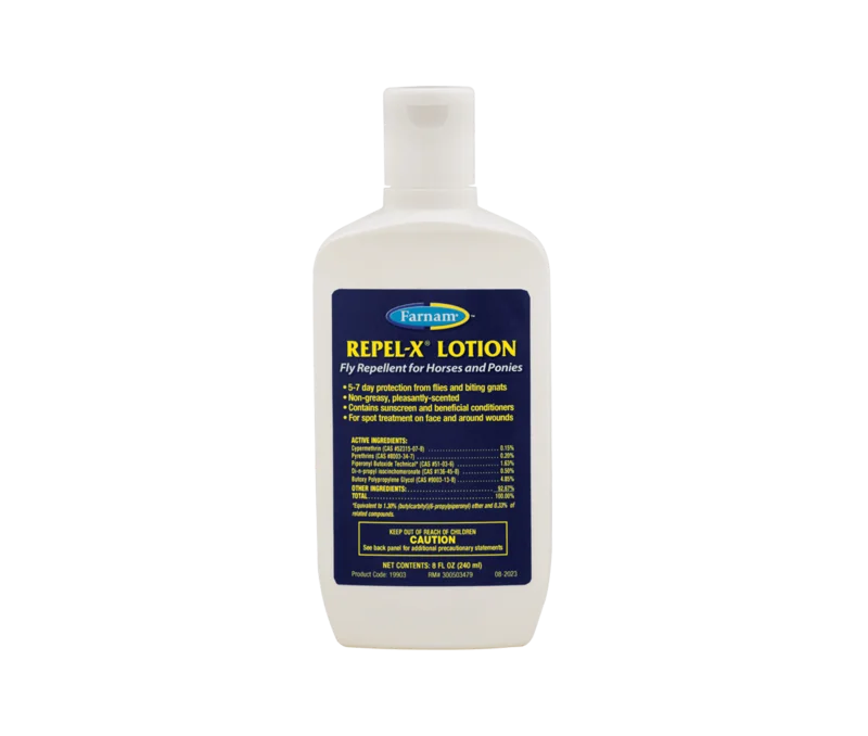 Farnam Repel-X Lotion Fly Repellent for Horses and Ponies