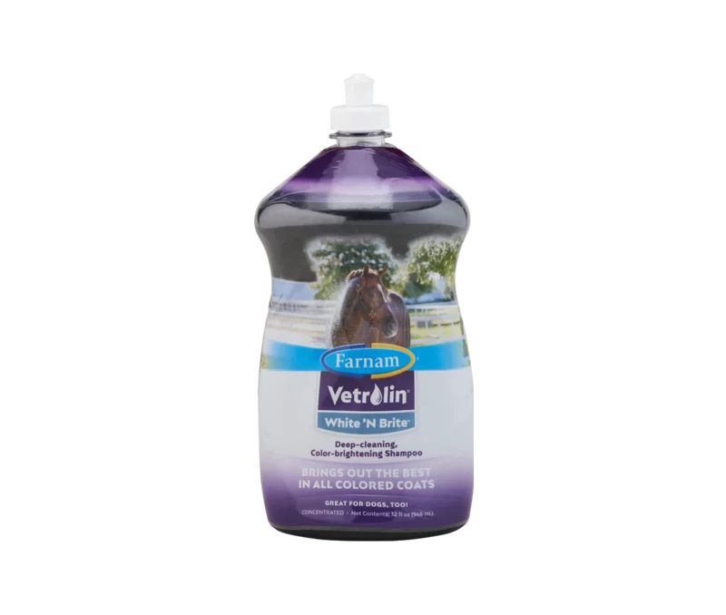 Farnam Vetrolin White 'N Brite Color-Brightening Shampoo