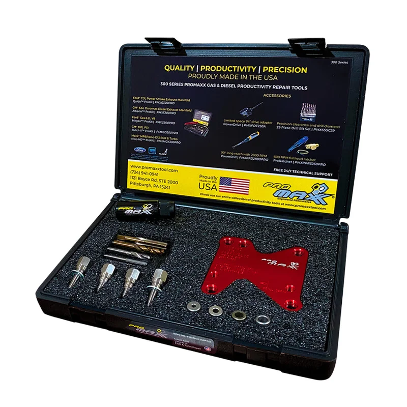 Fix Broken Mack MP8 & Volvo D13 Bolts Fast  Save Time, EGR and Turbo Mount Broken Bolt Repair Kit - Nino HD