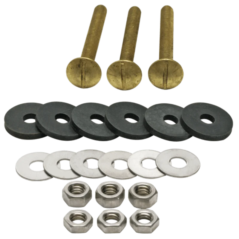 Fluidmaster 6105 - Tank-To-Bowl (3 Pk) Bolts, 2 3/4"