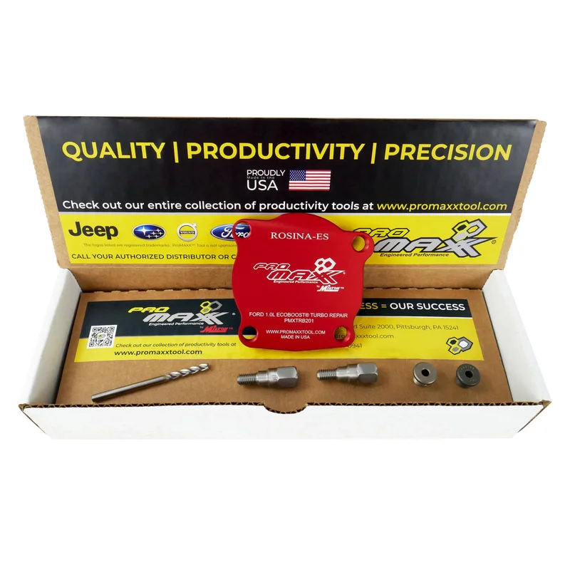 Ford 1.0L EcoBoost Turbo Repair Kit EcoSport & Bronco Sport, Fast on the vehicle repair - Extractorless