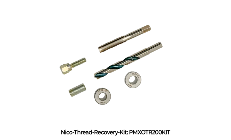 Ford 6.7L Power Stroke Fuel Injector Hold Down Bolt (Nico) Cylinder Head Repair Refresh Kit