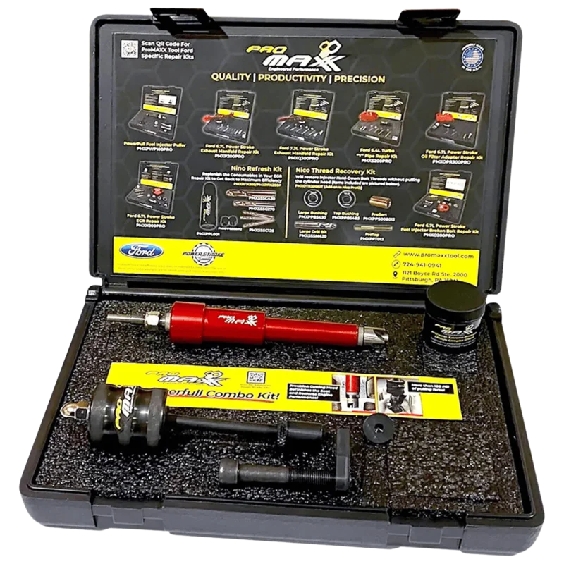 Ford 6.7L Power Stroke Fuel Injector Seal & Puller Combo Kit