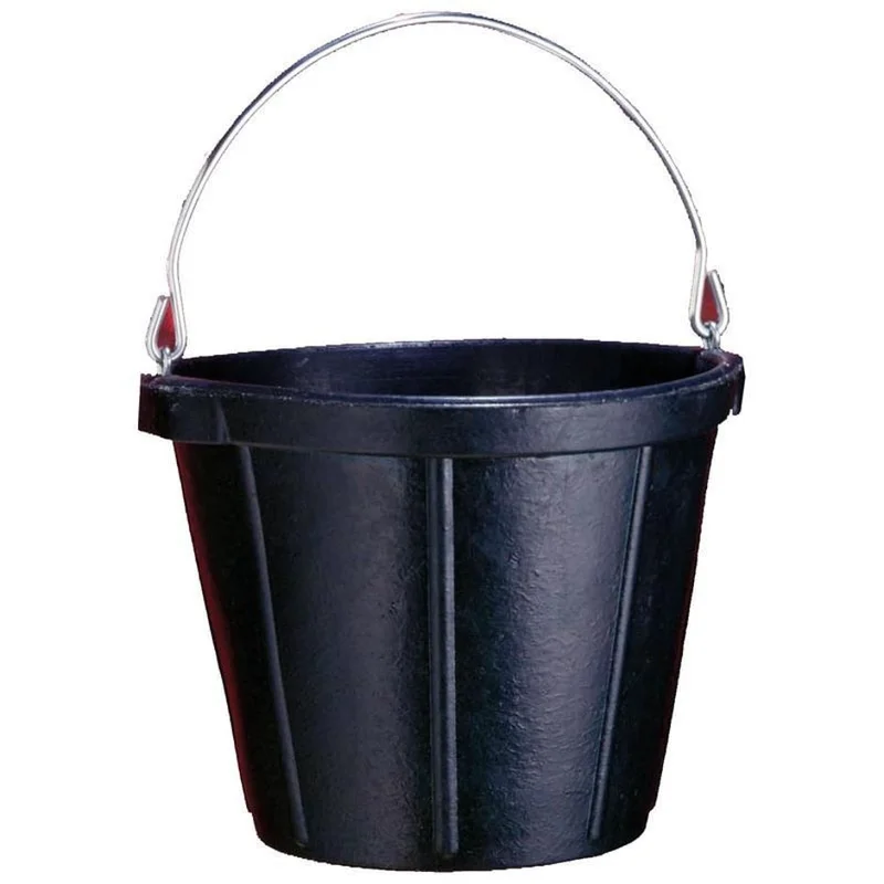 FORTEX RUBBER UTILITY PAIL BLACK