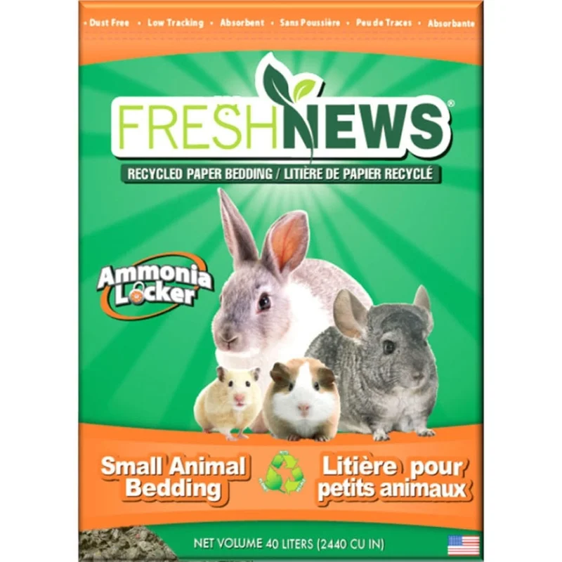 FRESH NEWS SMALL ANIMAL BEDDING GRAY