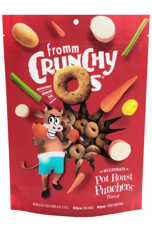 Fromm Crunchy Os Pot Roast Punchers Flavor Dog Treats