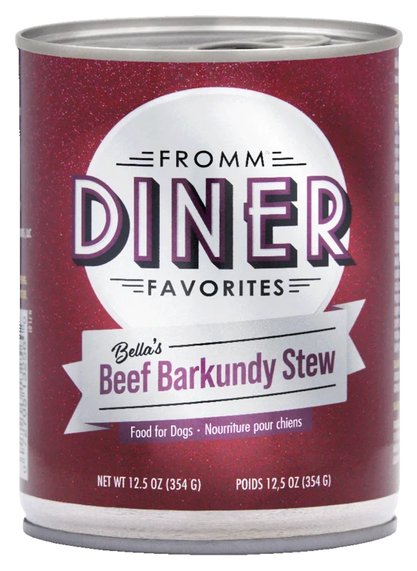 Fromm Diner Favorites Bella's Beef Barkundy Stew Dog Food