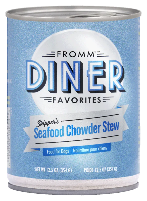 Fromm Diner Favorites Skippers Seafood Chowder Stew Dog Food