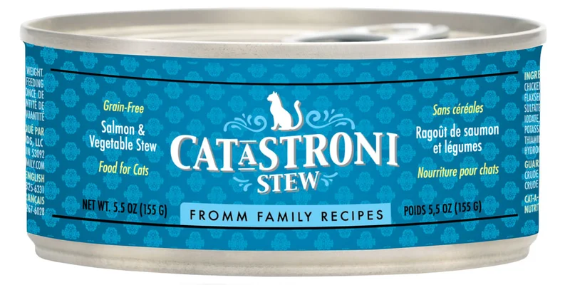 Fromm Family Recipes Cat-A-Stroni Salmon & Vegetable Stew Cat Food
