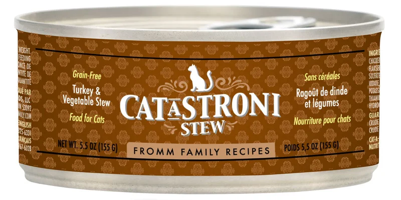 Fromm Family Recipes Cat-A-Stroni Turkey & Vegetable Stew Cat Food