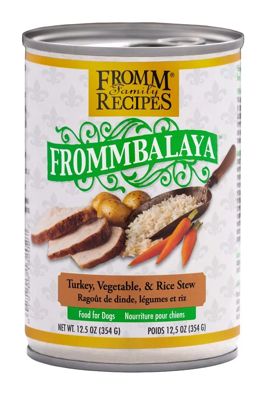 Fromm Family Recipes Frommbalaya Turkey, Vegetable, & Rice Stew Dog Food