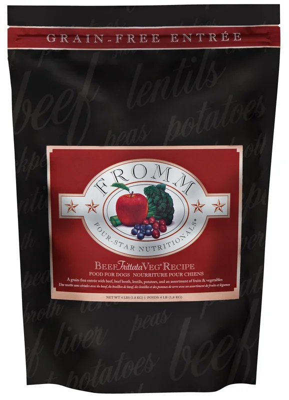 Fromm Four-Star Beef Frittata Veg Recipe Dog Food