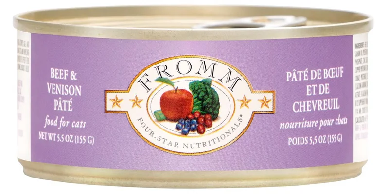 Fromm Four-Star Beef & Venison Pt Cat Food