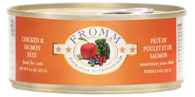 Fromm Four-Star Chicken & Salmon Pt Cat Food