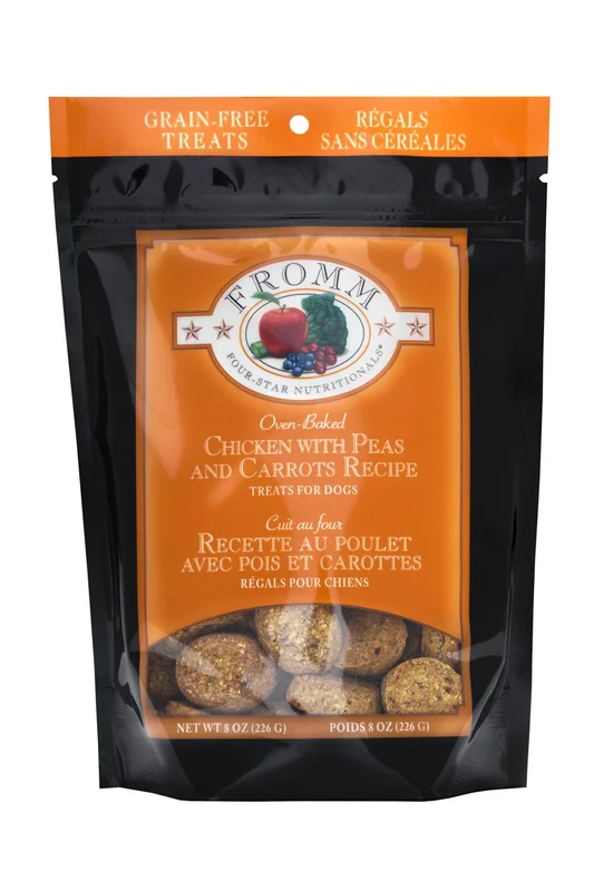 Fromm Four-Star Chicken with Peas and Carrots Dog Treats