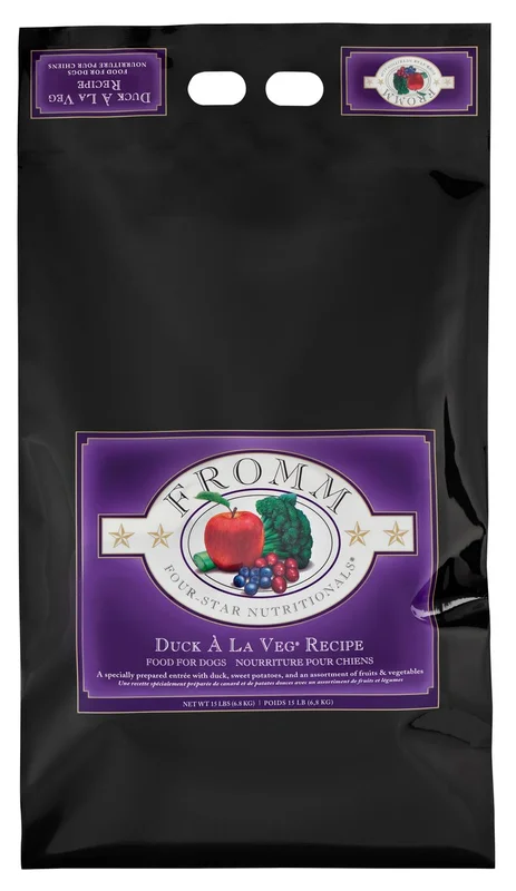 Fromm Four-Star Duck  La Veg Recipe Dog Food