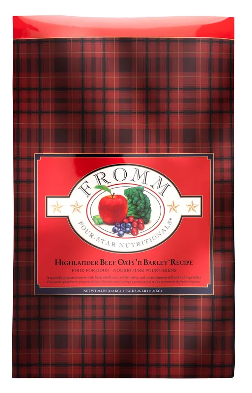 Fromm Four-Star Highlander Beef, Oats, 'n Barley Recipe Dog Food