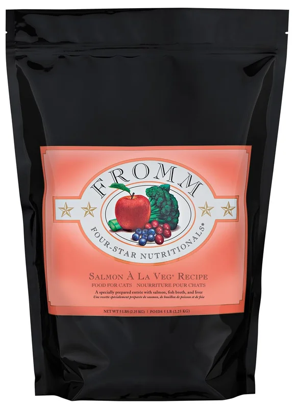 Fromm Four-Star Salmon  La Veg Recipe Cat Food