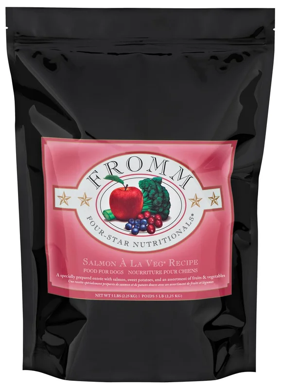 Fromm Four-Star Salmon  La Veg Recipe Dog Food