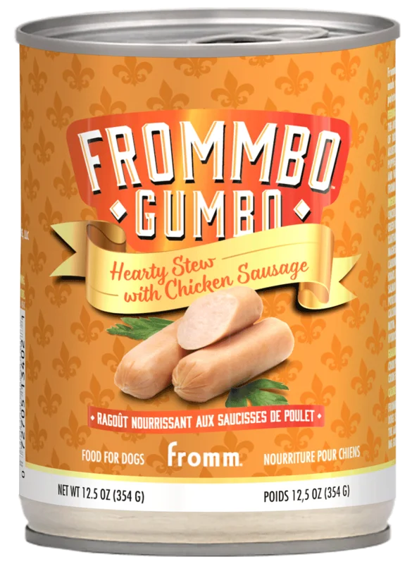 Fromm Frommbo Gumbo Hearty Stew with Chicken Sausage Dog Food