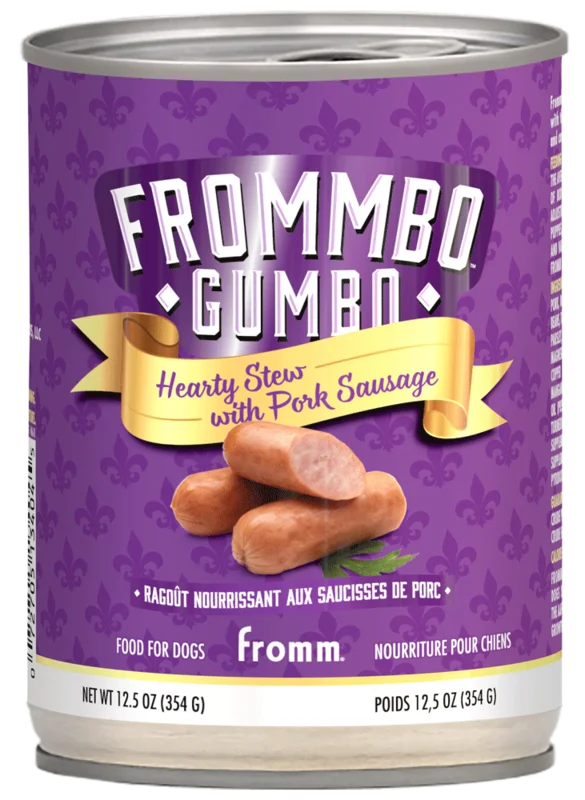 Fromm Frommbo Gumbo Hearty Stew with Pork Sausage Dog Food