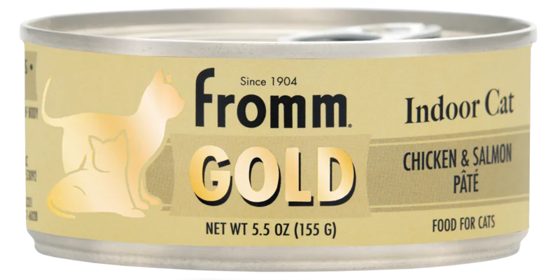 Fromm Gold Indoor Cat Chicken & Salmon Pt Cat Food