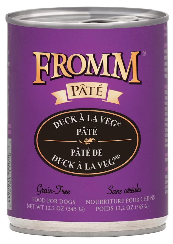 Fromm Grain-Free Duck  La Veg Pt Dog Food