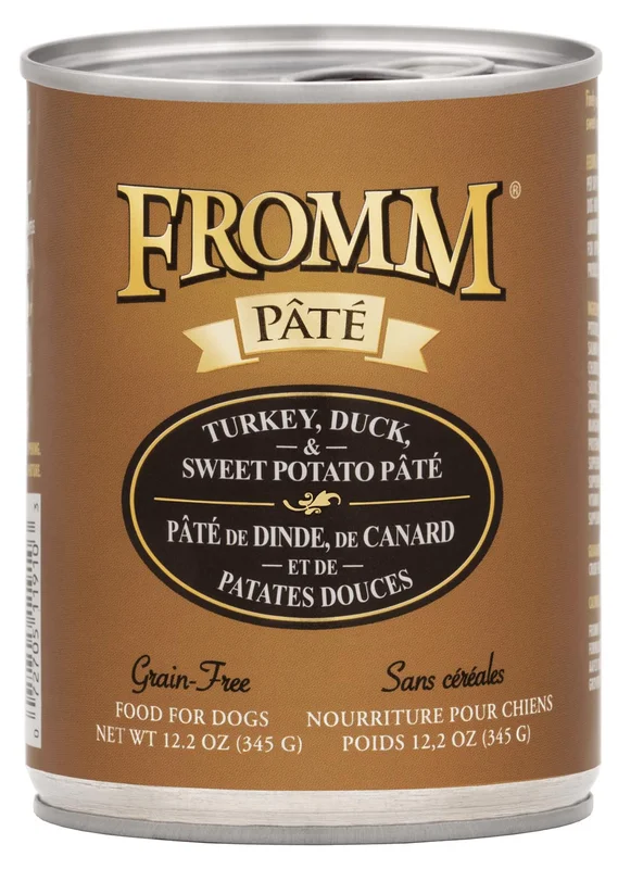 Fromm Grain-Free Turkey, Duck & Sweet Potato Pt Dog Food